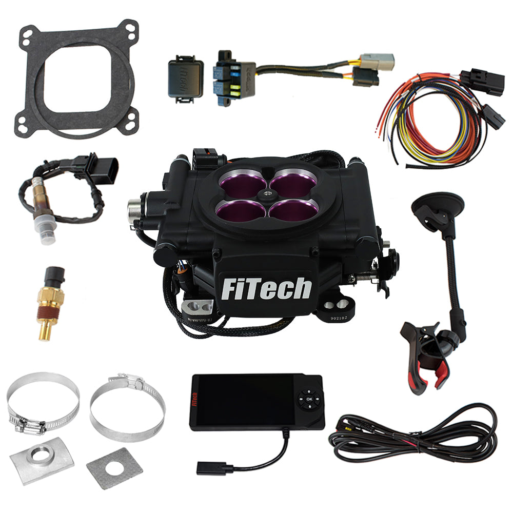 Fitech 30008 Mean Street 200 800hp Self Tuning Efi System Matte Black