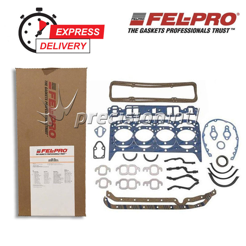 FEL-PRO SFLAFS7733PT2 FULL GASKET SET CHEV SMALL BLOCK V8 265 283 307 327 350