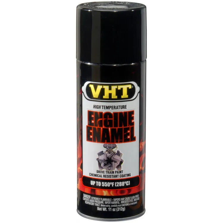 VHT SP124 ENGINE ENAMEL PAINT GLOSS BLACK