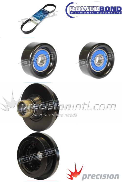 POWERBOND PBK023 JEEP / CHRYS. 6.4 HEMI (ESG) POWER PULLEY KIT