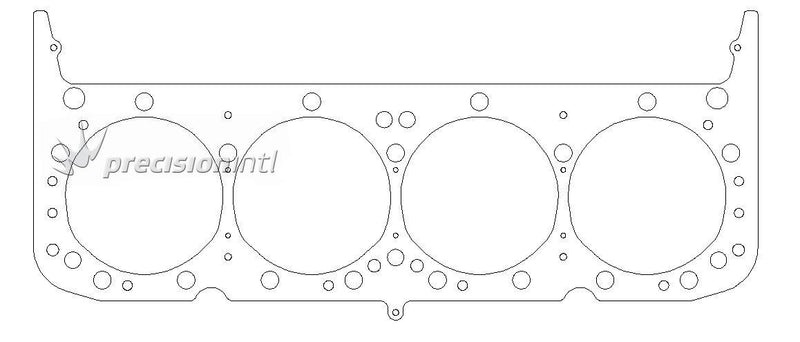 COMETIC C5272-027 .027 MLS HEAD GASKET VALVE POCKET BORE CHEV SB 4.165"