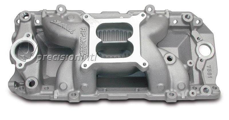 EDELBROCK 7561 RPM AIR-GAP 2-O INTAKE MANIFOLD BIG BLOCK CHEV 396-502 V8