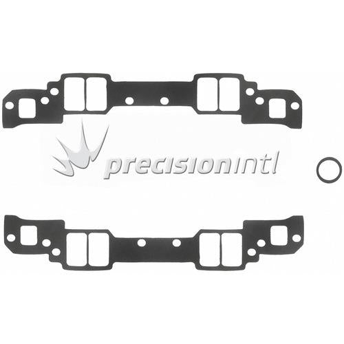 FEL-PRO SFL1288 CHEV SB IN MANIFOLD GSKT SET 18 DEGREE HIGH PORT .120 THICK