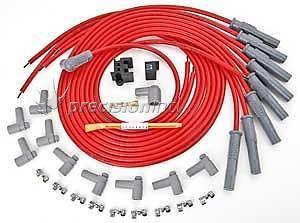 MSD 31189 8.5 MULTI ANGLE S/PLUG LEADS RED 8 CYL UNIVERSAL