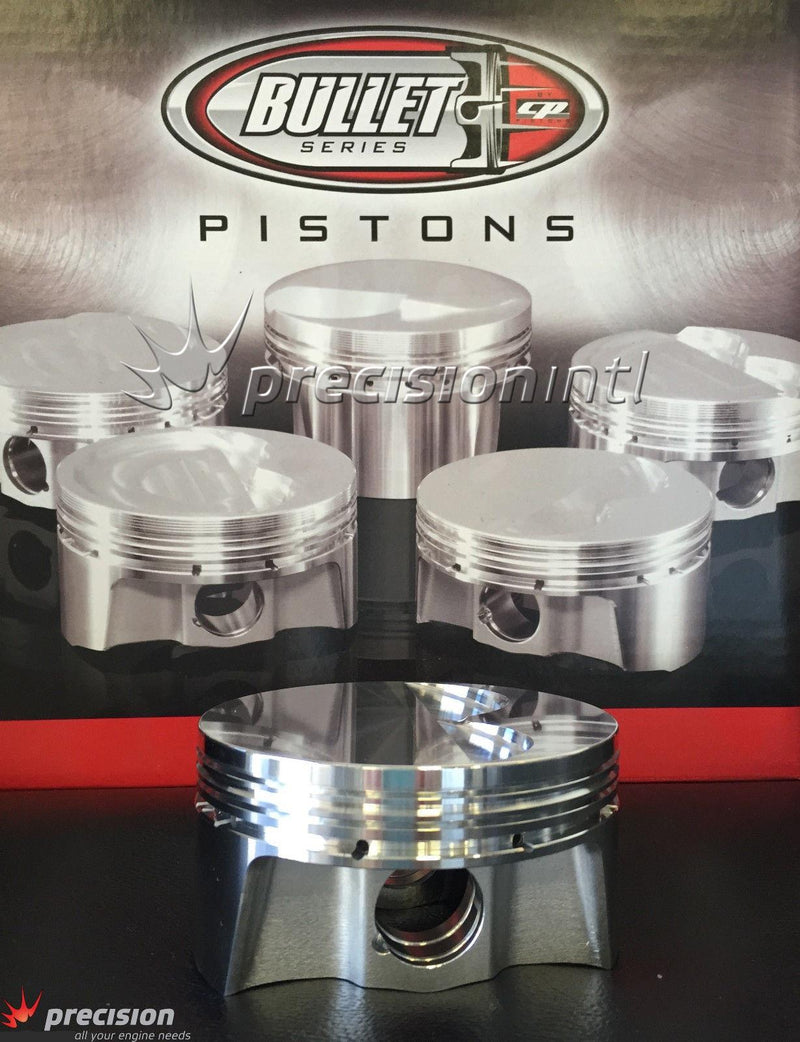 CP PISTONS BC1031-060 BULLET FORGED PISTONS DISH TOP CHEV SB INC RINGS BORE 4.060