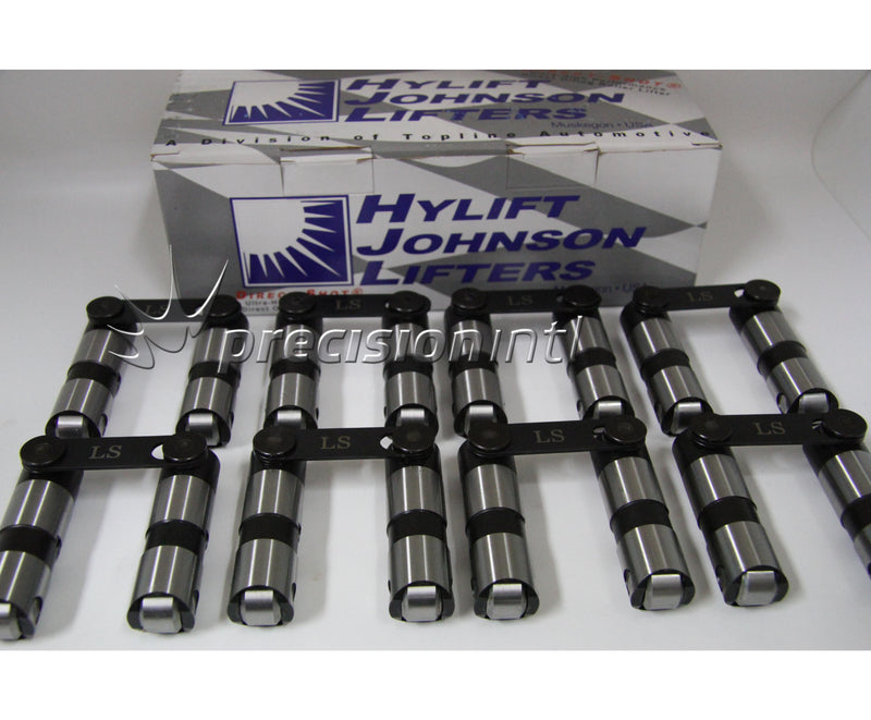 HYLIFT JOHNSON A-2348 (X16) LS ROLLER TIE BAR LIFTERS STREET PERF MADE IN USA