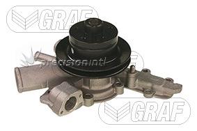 GRAF PA086 WATER PUMP ALFA MANY ENGINES 1.3/1.6/1.8 L ALFETTA GIULIA GT SPIDER